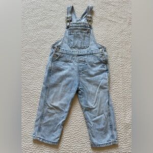 Zara Kids Light Blue Denim Overalls